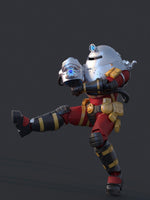 1/12 Border Model Tesla Trooper from Red Alert Game Plastic Model Kit BA001