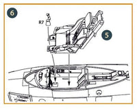 1/48 Clear Prop F-86A Ejection Seat Early (CP) A48047