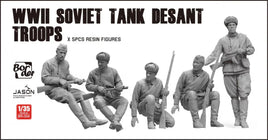 1/35 Border Model WWII Soviet Tank Desant Troops BR004