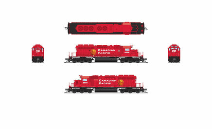 N Broadway Ltd EMD SD40-2 CP 6610 Golden Beaver Scheme No-Sound/DCC-Ready 9485