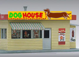 N/HO Miller Engineering Small Dog House Sign 44-2452 - MPM Hobbies