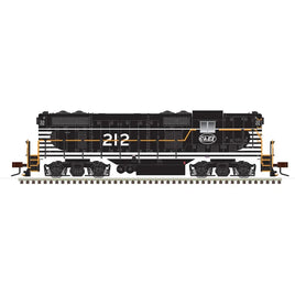 HO Atlas GP7 Silver Chicago & Eastern Illinois 215 (Black/White/Orange) - 10003945