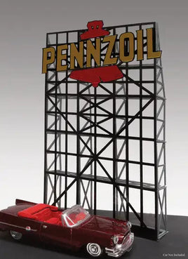 O/HO Miller Engineering Penzoil Gas Station Billboard 9061 - MPM Hobbies