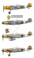 Kagero Publishing Messerschmitt Bf 109s over the Mediterranean. Part I Book 15034