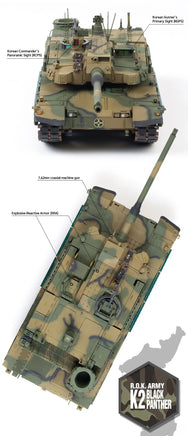 1/35 Academy R.O.K. Army K2 "Black Panther" 13511