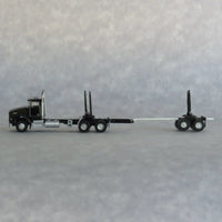 N Trainworx Black Kenworth T800 Log Truck 48081