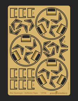 1/2700 Green Strawberry Star Destroyer - Deflector Flaps 5518