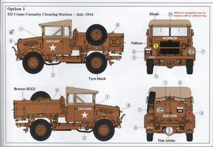 1/35 Gecko Models Bedford MWC 15-cwt 4x2 200 Gallon Water Bowser Truck Close Cab 35GM0024