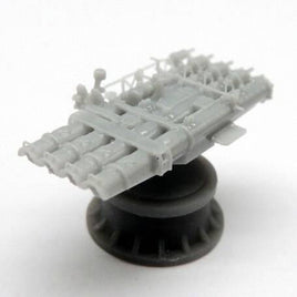 1/350 Black Cat Models Scale Royal Navy MK. IX Quadruple Torpedo Tubes (X2) AC350042