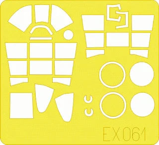 1/48 Eduard Paint Mask for TAMIYA F4U-1 Birdcage EX061