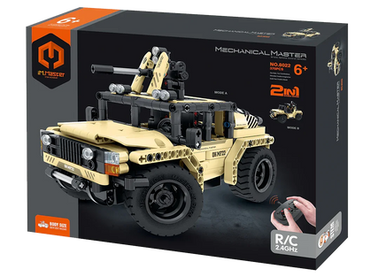 Mechanical Master Tech Brick 2in1 R/C Armed Off Road Vehicle (370 pcs) 8022