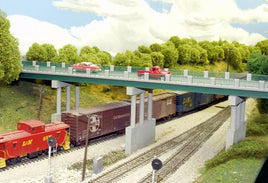 HO Rix Products Wrought Iron 150′ Highway Overpass with Piers 6280123 - MPM Hobbies