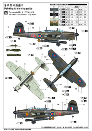 1/48 Trumpeter Fairey Barracuda 05825