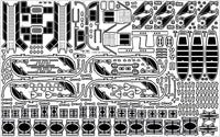 1/200 Pontos Model IJN Mikasa 1905 Detail Up Set 23008F1