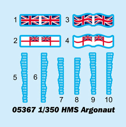 1/350 Trumpeter HMS Scylla 05368