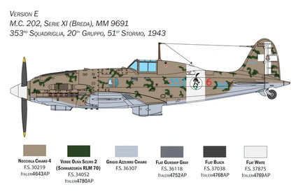 1/32 Italeri Macchi MC.202 Folgore 2518 - MPM Hobbies