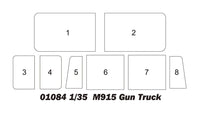1/35 Trumpeter M915 Gun Truck 01084