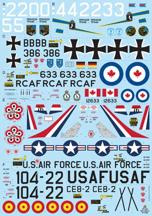 1/32 Italeri TF-104 G Starfighter 2509