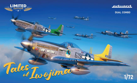 1/72 Eduard P-51D Mustang Tales of Iwojima DUAL COMBO 2152