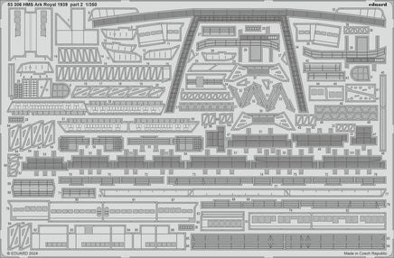 1/350 Eduard HMS Ark Royal 1939 part 2 for I LOVE KIT 53306