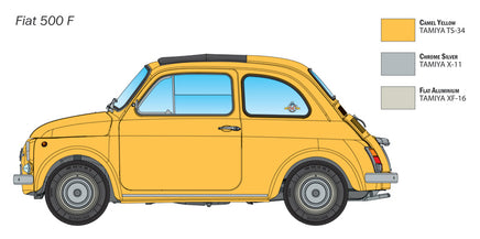 1/12 Italeri Fiat 500 F Upgraded Edition 4715