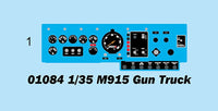 1/35 Trumpeter M915 Gun Truck 01084