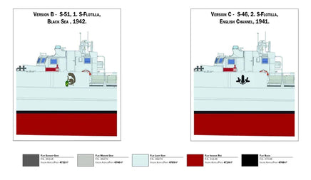 1/35 Italeri Schnellboot Typ S-38 5620
