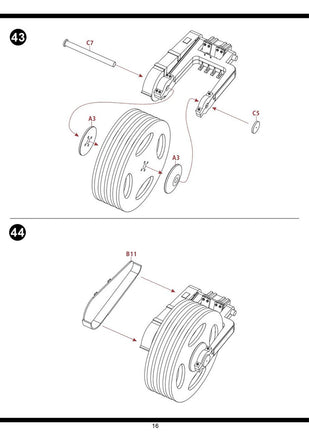1/35 Pig Models M4A1 Sherman w/ T1E3 US Army Mine Exploder Plastic Model Kit 35-006