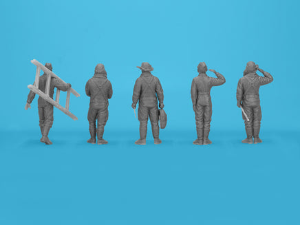 1/35 ICM WWII Japanese Pilots and Ground Personnel 48053