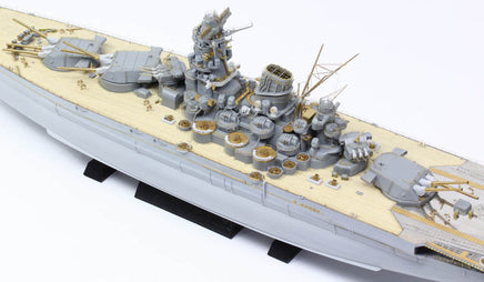 1/350 Pontos Model IJN Musashi 1944 Detail Up Set Advanced Hinoki Tone Deck 37025FN