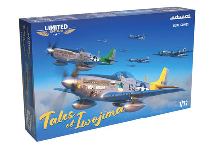 1/72 Eduard P-51D Mustang Tales of Iwojima DUAL COMBO 2152
