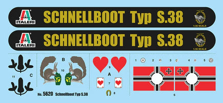 1/35 Italeri Schnellboot Typ S-38 5620