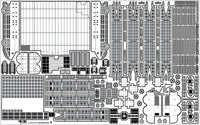 1/350 Pontos Model USS CV-6 Enterprise 1942 Detail Up Set (Teak Tone Deck) 37031FN