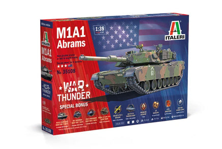 1/35 Italeri M1A1 Abrams - War Thunder 35108 - MPM Hobbies