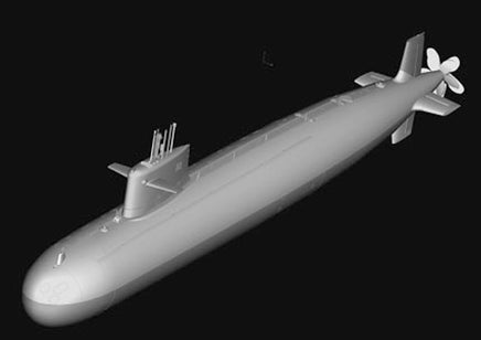 1/350 Hobby Boss Plan Type 091 Han Class SSN 83512