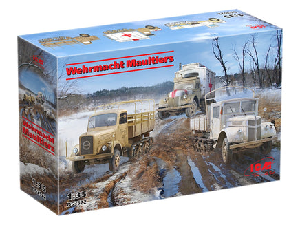 1/35 ICM Wehrmacht Maultiers DS3522