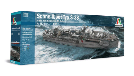 1/35 Italeri Schnellboot Typ S-38 5620