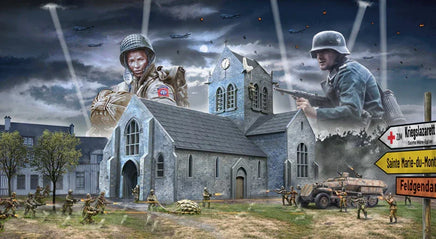 1/72 Italeri June 6th 1944 Battle of Normandy Sainte-Mère-Eglise 6199