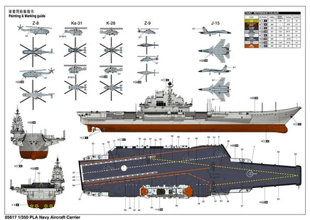 1/350 Trumpeter PLA Navy Aircraft Carrier 05617