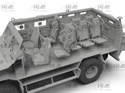1/35 ICM 'Kozak-2' Ukrainian MRAP-Class Armored Vehicle 35014