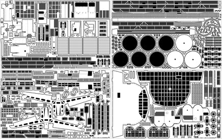1/200 Pontos Model USS CV-6 Enterprise 1942 Detail Up Set (Teak Tone Deck) 27010FN