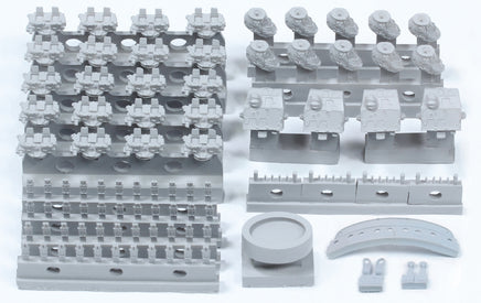 1/350 Pontos Model USS BB-63 Missouri 1945 Detail Up Set "Advanced" (20B Deck Blue) 37026FB