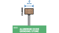 Dremel 5/8" Cylinder Shaped Aluminum Oxide Grinding Stone 8193