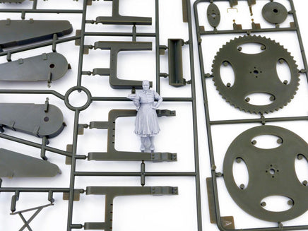 1/35 Pig Models M4A1 Sherman w/ T1E3 US Army Mine Exploder Plastic Model Kit 35-006