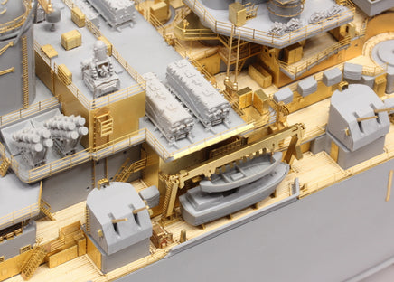 1/350 Pontos Model USS BB-63 Missouri Circa 1991 Detail Up Set 37018F1