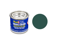 Revell Email Color Enamel Paint 14ml - Matte "Sea Green" (RAL 6028) 32148