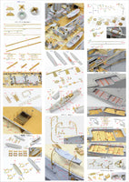 1/200 Pontos Model IJN Mikasa 1905 Detail Up Set 23008F1