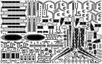 1/200 Pontos Model USS BB-63 Missouri 1945 Detail Up Set (No Wooden Deck) 22002F1
