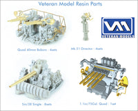 1/350 Pontos Model USS CV-6 Enterprise 1942 Detail Up Set (Blue Deck) 37031FB