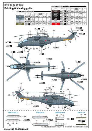 1/48 Trumpeter Mi-35M Hind-E 05830